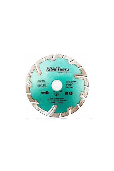 Kraft&dele Segmented diamond disc, 125 x 22.2 mm, KD 928