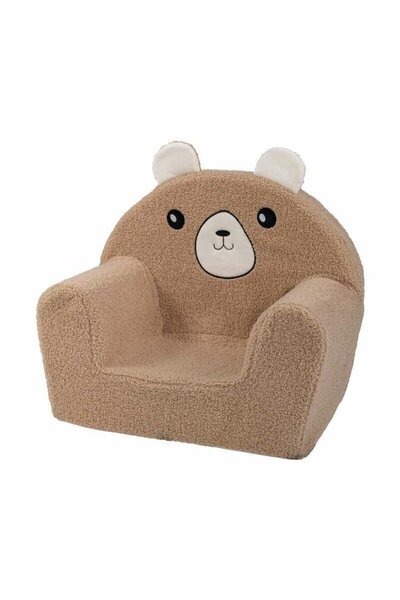 Bubaba Fotoliu din burete, Bubaba, Cozy Teddy, Pentru copii, 9 luni-5 ani, Brown