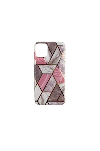 GOLD MARKET Carcasă de protecție pentru Apple iPhone 12 Pro - Soft IMD TPU Marble Geometric