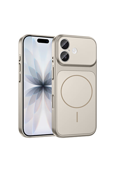 zore iPhone 17 Kılıf HNZM M-Safe Şarj Özellikli Kamera Korumalı Formen Kapak ...