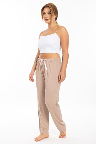 Villager&Son Ms Viskon Pijama Tek Alt 25y Evm BEJ
