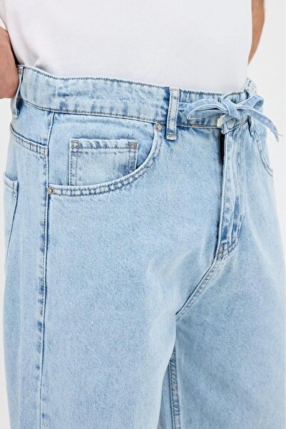 Oksit Reax 896 Baggy Loose Fit Jeans with Elastic Waistband