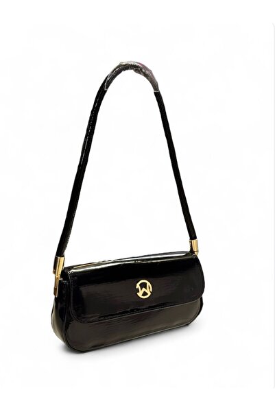 bag حقيبة كتف نسائية بتصميم أنيق على شكل باجيت