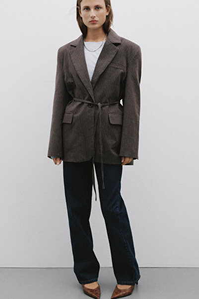 Pilea Μπουφάν Marla ριγέ oversized