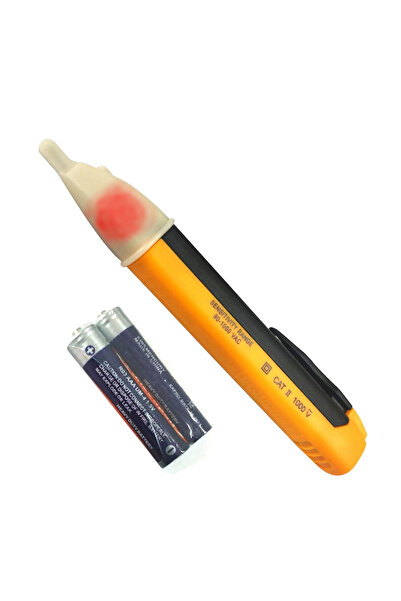 ROBİZ Temassız 90V-1000V Ac Voltaj Gerilim Elektrik Algılayıcı Dedektör Cep Tipi Test Kontrol Kalemi