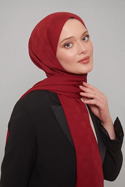 Levidor K.Kırmızı Daisy Şal