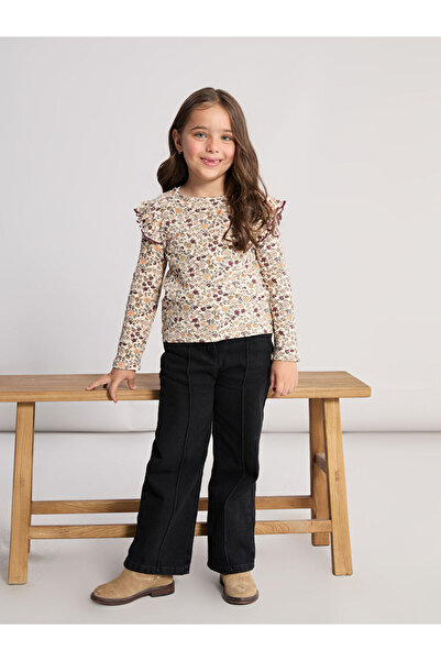 LC Waikiki Sparkling Selections from Shining Store |   Adjustable Waist Girls' Jean Pants