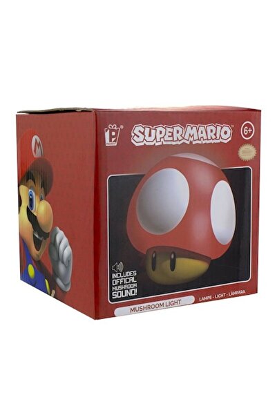 Super mario Lampă de noapte cu lumină de ciupercă Mario