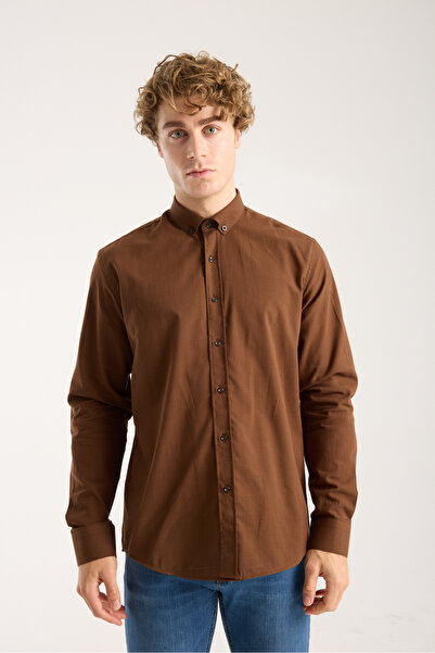 jack carisma ΑΝΔΡΙΚΟ ΠΟΥΚΑΜΙΣΟ ΜΕ ΥΦΗ ΒΑΜΒΑΚΙ ΚΑΦΕ ΥΠΕΡΜΕΓΕΛΟΥΣΤΟΥ ΜΕΓΕΘΟΥΣ