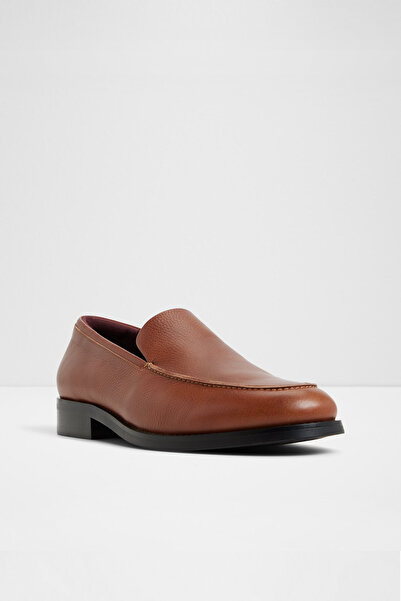 Aldo Fabio - Men's Brown Genuine Leather Slip-On Loafer