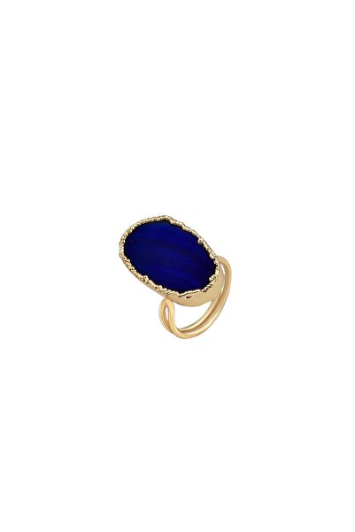 CAL'S Blue Natural Stone Ring