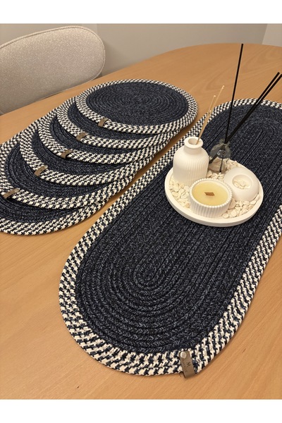 MaVaux Herakles 6 adet Supla+Runner Set 33 cm -Amerikan Servis Hasır