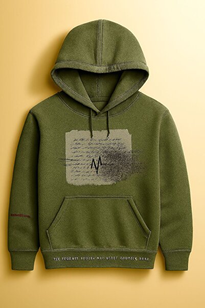 ADAMARA هودي Urban Comfort مصنوع من القطن بنسبة 100%