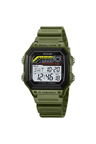 Skmei 2307 Ψηφιακό Ρολόι Ανδρών – LED, Χρονόμετρο, Διπλή Ώρα, Αδιάβροχο 50M
