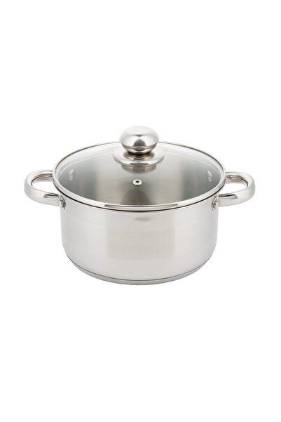 Kinghoff Oala cu capac din inox, capacitate 1 litru 14 cm,