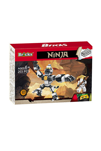 Bricks مكعبات النينجا 203 قطعة