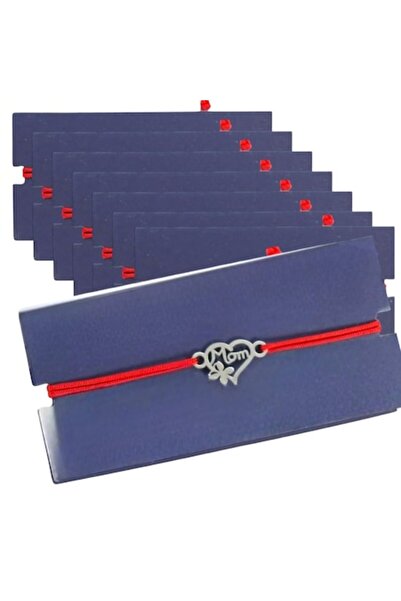 GOLD MARKET Set de 10 brățări Mărțișor pentru copii - Oțel inoxidabil și mate...