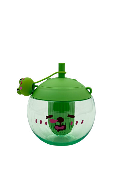 B&D B&D Kids Water Bottle 650ml Frog Design, Green Color