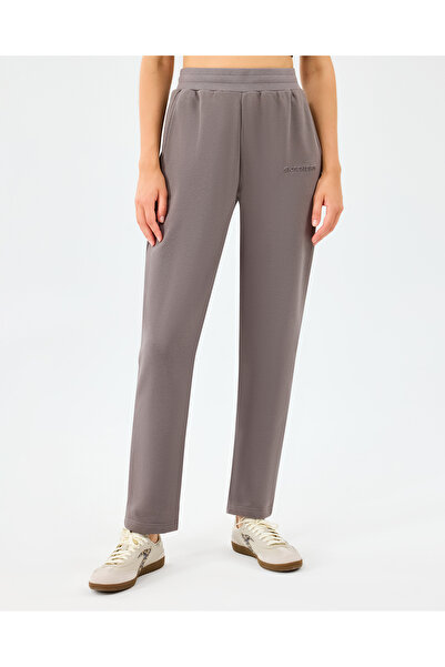 SKECHERS W Essential Slim Sweatpant Kadın Gri Eşofman Altı S2520289-3920