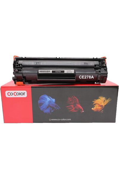 cocolor حبر أسود CE278A (78A) - متوافق مع HP LaserJet Pro P1606dn