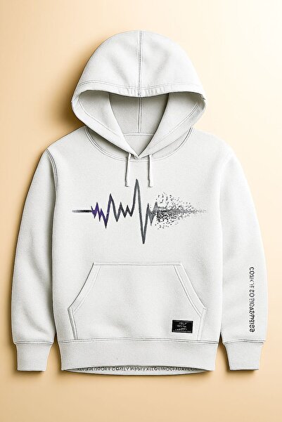 ADAMARA هودي Urban Comfort مصنوع من القطن بنسبة 100%