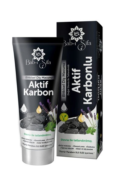 Bab-ı Şifa Herbal Activated Carbon Toothpaste 140gr