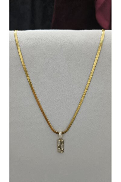 XUPING JEWELRY قلادة فولاذية مرصعة بحجر الزركون الإيطالي