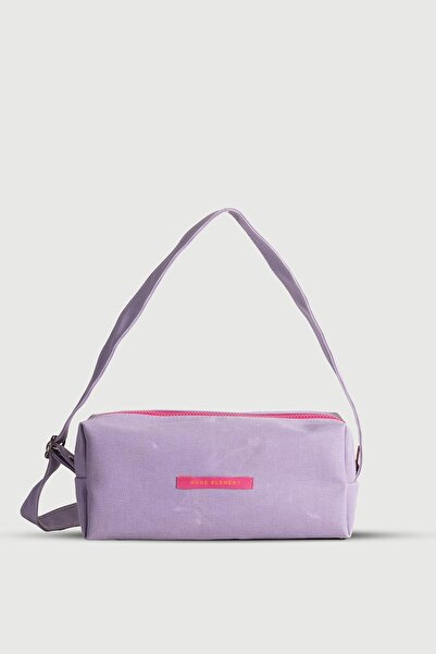 Huge Element Huge Purple Lattice Bag