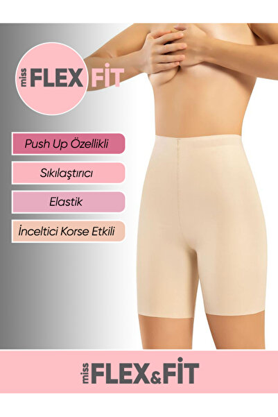 miss flex&fit Laser Cut Recovery Corsetted Long Shorts Corset