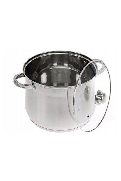 Klausberg Oala din inox cu capac din sticla, 30cm, fund termic multistrat, 16l