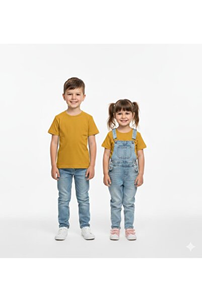 Bumbăcel Tricou unisex din bumbac pentru copii