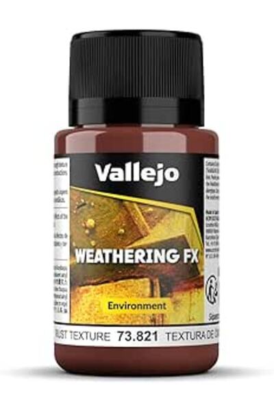 Vallejo زجاجة "Rust Texture" ذات تأثير التجوية سعة 40 مل