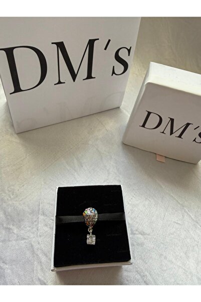 DM’s Silver Rengarenk Up-Ev Balonlar Gümüş Charm’ı