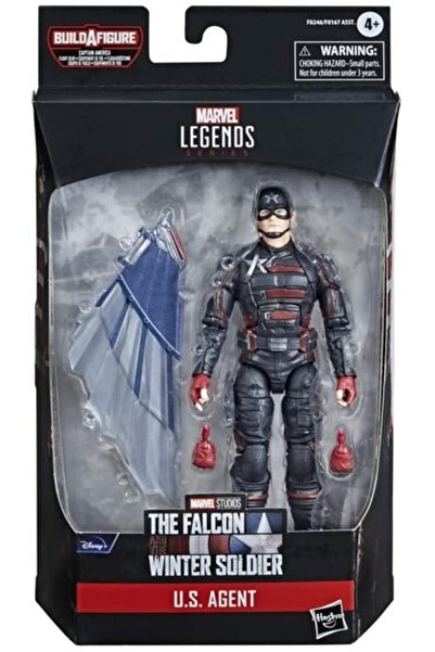 Marvel لعبة مجسم شخصية ليجندز سيريز، مقاس 6 بوصات، عميل أمريكي وملحقين