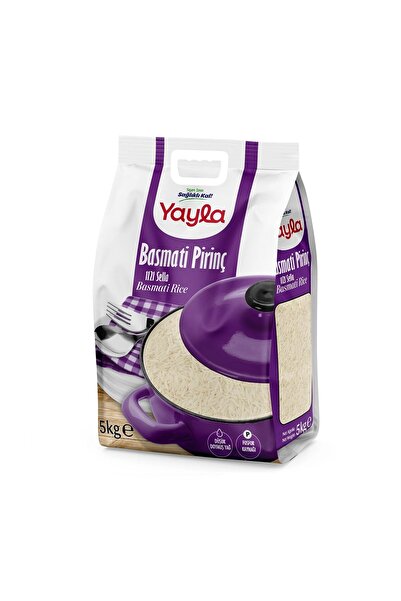Yayla Bakliyat Basmati Pirinç 1121 Sella 5 kg