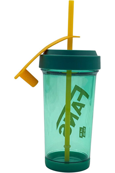 BİNDAWOOD B&D Kids Water Bottle 500ml Fans Design, Green Color