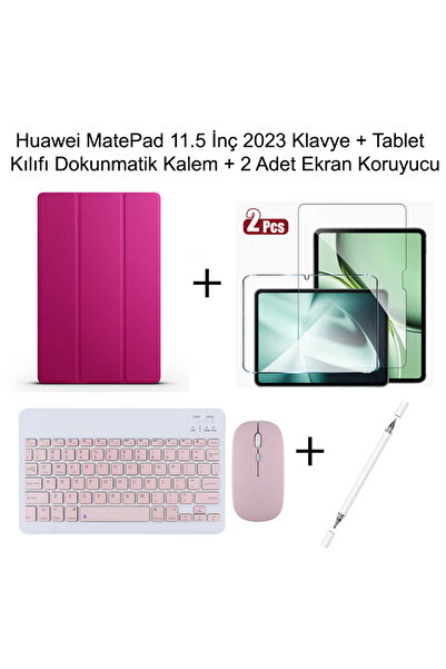 Yesnıce Huawei Matepad 11.5 İnç 2023 Uyumlu Standlı Kılıf Ve Dokunmatik Kalem...