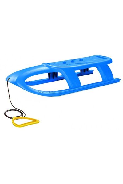Prosperplast Bullet sled, blue, children and adults, steel slide rail, 102x40x23cm, weight capacity 100kg