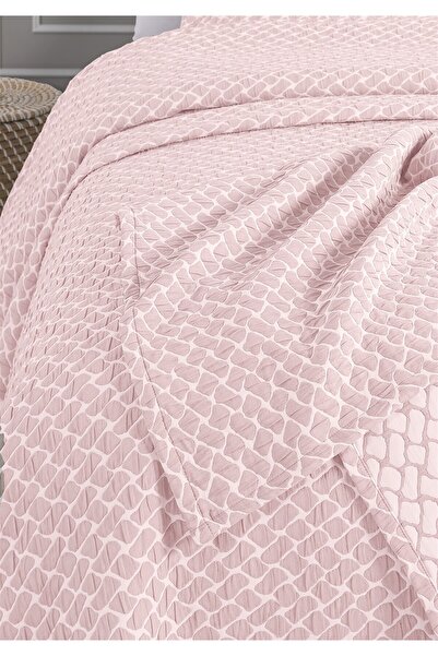 Monolisse Stone Jacquard Bedspread Set Double Powder 230X240 cm