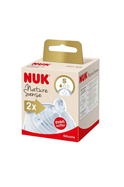 Nuk Nature Sense Silikon Biberon Emziği - S