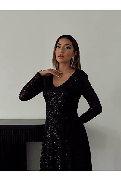 Lady Pixie Backless Pulpayet Dress