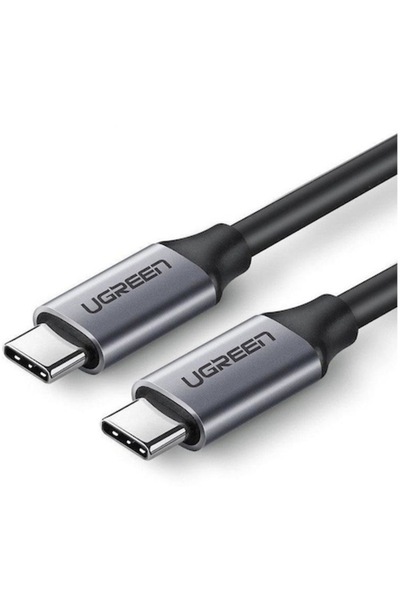 Ugreen Cablu USB Tip-C la USB Tip-C 60W 3A USB 3.1 5Gbps 1.5m Gri