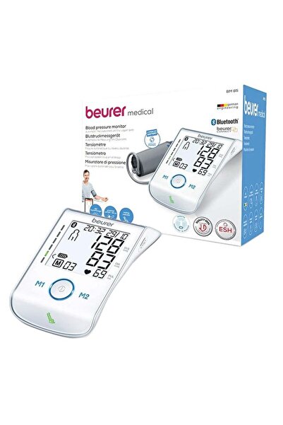 Beurer Upper arm blood pressure monitor with Bluetooth and app to track measurements
