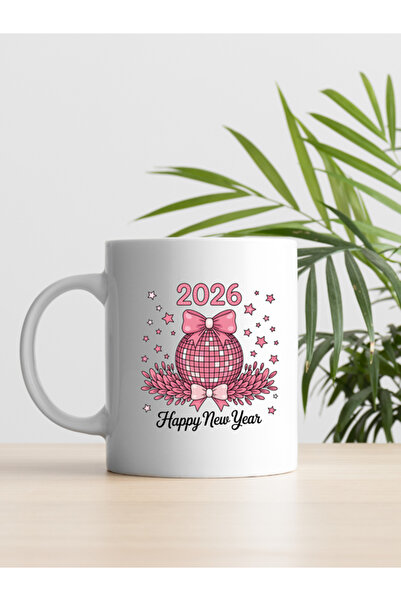 IŞILAY REKLAM 2026 New Year Collection Christmas Themed Design Coffee & Tea Cup