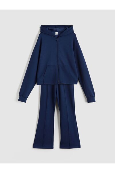 LC Waikiki LCW Kids Kapüşonlu Kız Çocuk Eşofman Takım