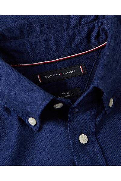 Tommy Hilfiger Erkek FLEX FLANNEL SOLID RF SHIRT MW0MW40469-THC7G