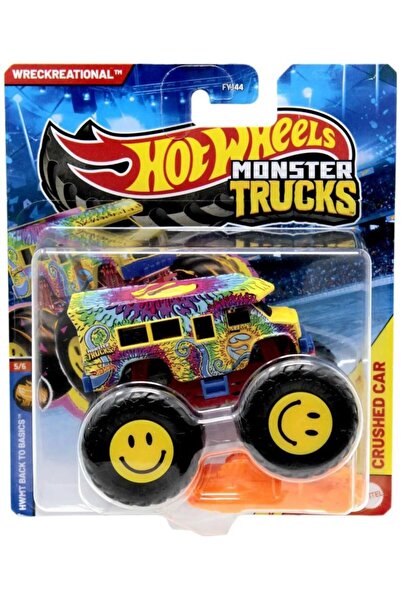 HOT WHEELS سيارات مونستر تراك 1:64 WRECKREATIONAL FYJ44-JDP81