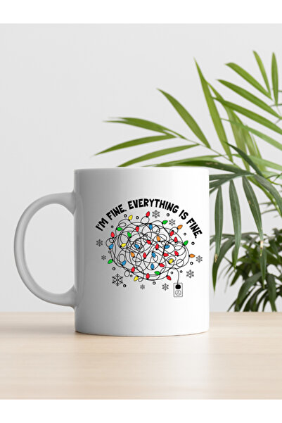 IŞILAY REKLAM 2026 New Year Collection Christmas Themed Design Coffee & Tea Cup