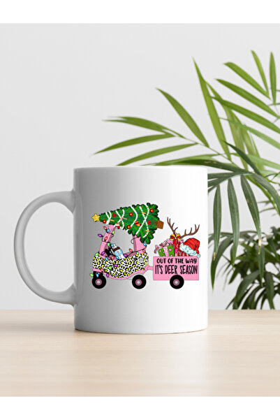 IŞILAY REKLAM 2026 New Year Collection Christmas Themed Design Coffee & Tea Cup