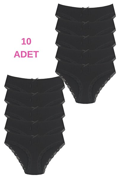 Newlilla 1009 Bato Paça Dantelli 10-пакет жіночих трусиків